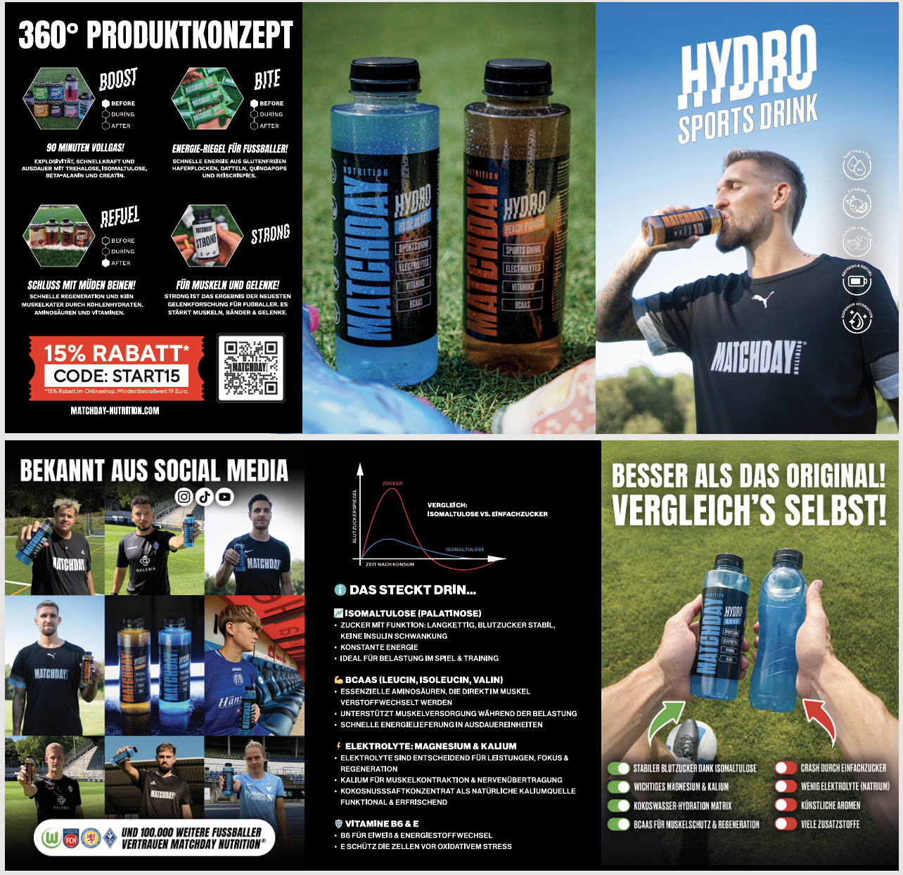 B2B Flyer HYDRO Sports Drink