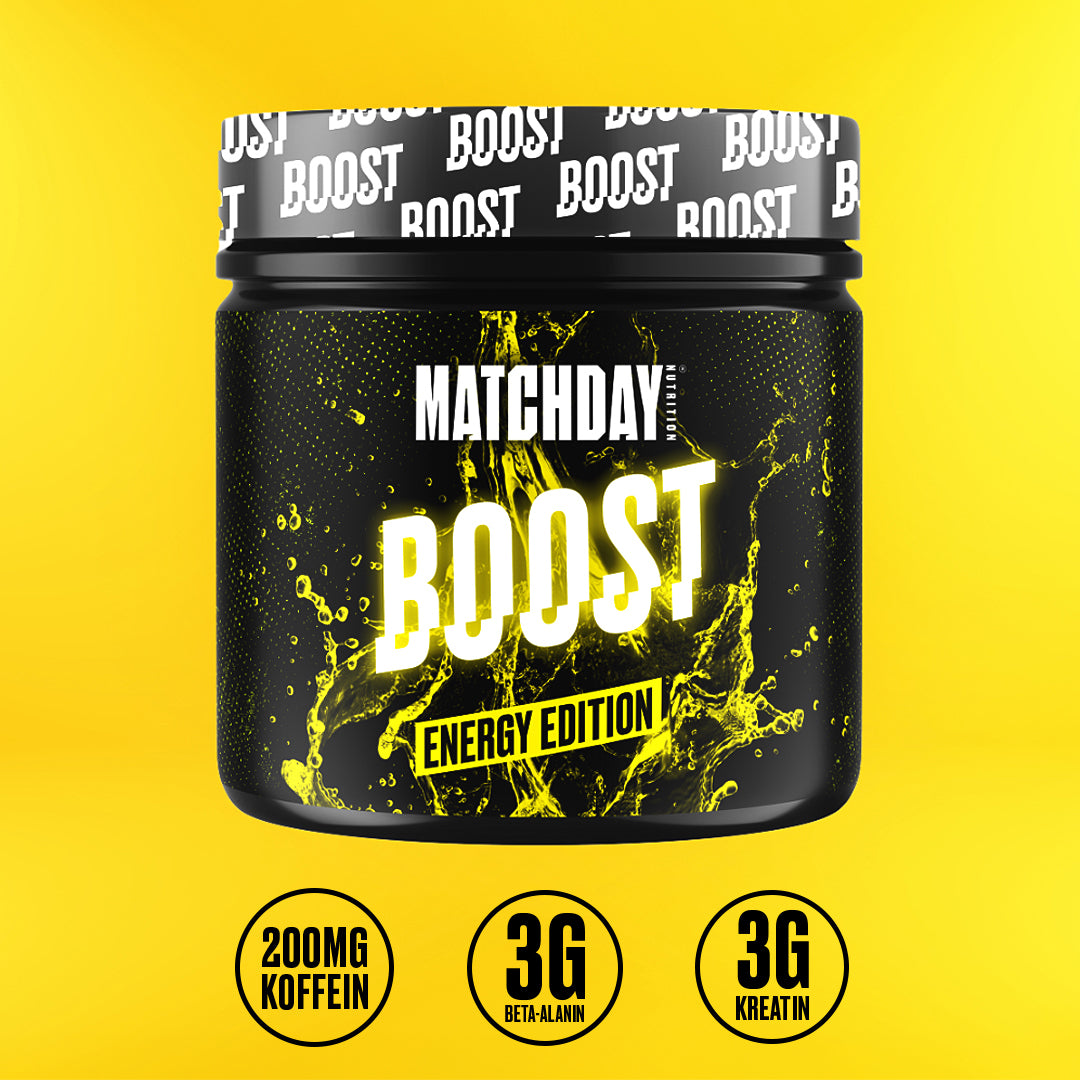 Boost Day BOOST Energy Edition Starterpack – MATCHDAY NUTRITION